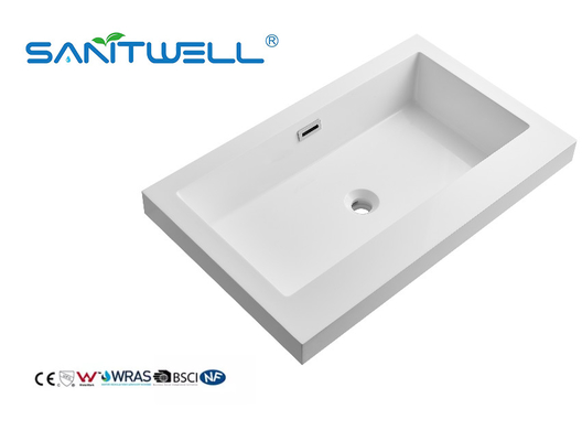 SWQ760 Cheap Price Special Models Artificial Stone Basins Colored Customized Sinks For Bathroom