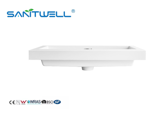 SWQ760 Cheap Price Special Models Artificial Stone Basins Colored Customized Sinks For Bathroom