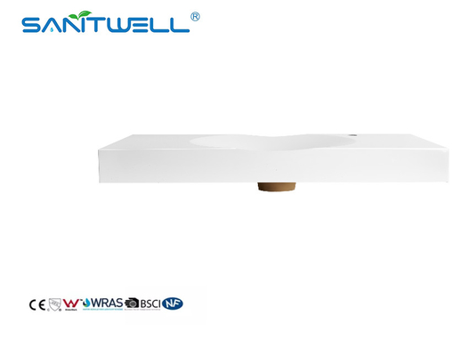 SW6059-1000 New Design High Quality Round Botton Artificial Stone Basins Inside Round Washing Hand Basins