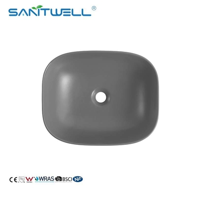 Chaozhou New Developed AB8417MG Models Professional Manufacturer Vanity Wash Hand Basins Matt Grey Sink