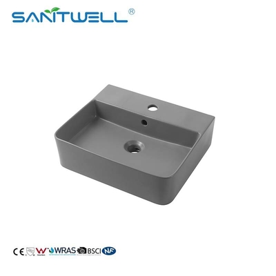 AB8589A Styles Economical Price Vanity Wash Basin Matt Grey Bowl Sinks Bathroom Sanitary Ware