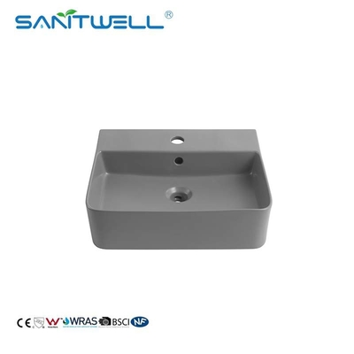 AB8589A Styles Economical Price Vanity Wash Basin Matt Grey Bowl Sinks Bathroom Sanitary Ware
