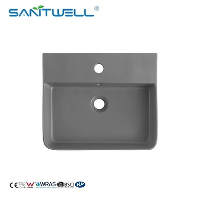 AB8589A Styles Economical Price Vanity Wash Basin Matt Grey Bowl Sinks Bathroom Sanitary Ware