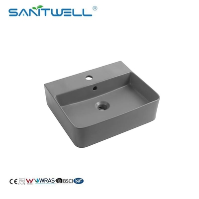 AB8589A Styles Economical Price Vanity Wash Basin Matt Grey Bowl Sinks Bathroom Sanitary Ware