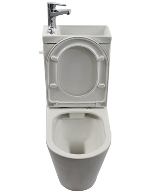 New Model Favorable SWJ101 Price Two Piece Washdown Rimless Toilets with Faucet for washing Hand SInks
