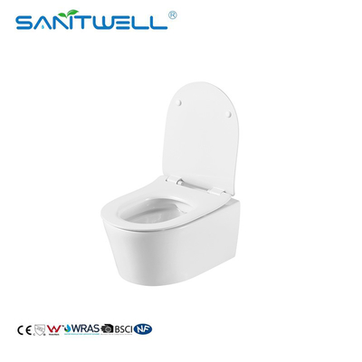 Hot Selling SWA625 Luxury Sanitary Ware Product Washdown Rimless Flushing Wall Hung Toilets WC
