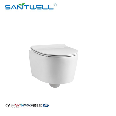 Hot Selling SWA625 Luxury Sanitary Ware Product Washdown Rimless Flushing Wall Hung Toilets WC