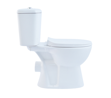 SH121-P Chaozhou Cheap Price Two Piece Toilets Rimless Flushing WC With PP Soft Closed Seat Cover For Russian Market