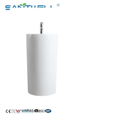 Wholesale Luxury Models Art Pedestal Basins Floor Standing Sinks For European Market