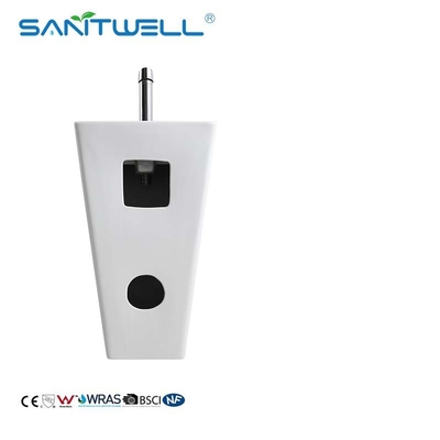 Bathroom Sanitary Ware Ceramic Pedestal Basins Luxury Styles High Quality Art Basins Fixing To Wall
