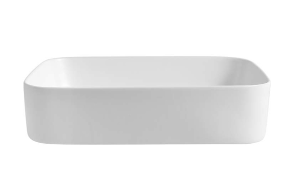 2023 Chaozhou Popular DesignRectangle Art Wash Basin Ceramic Basin Above Counter Basin