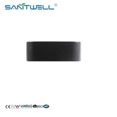 Chaozhou Suppliers Above Counter basin 2024 Vessel Sink Round Ceramic Basin Wall Mounted Sink AB8316