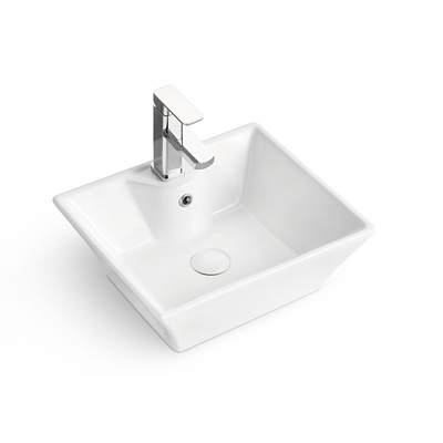 Hotel Apartment White New Design Ceramic Above Counter Wash Art Basin Bathroom Sinks