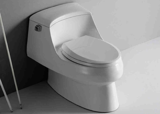 Modern round one piece toilet  250mm 300mm single side flush