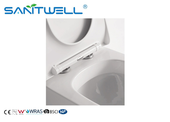 Washdown Close Coupled Toilet  Floor Standing Combination With Double Flushing