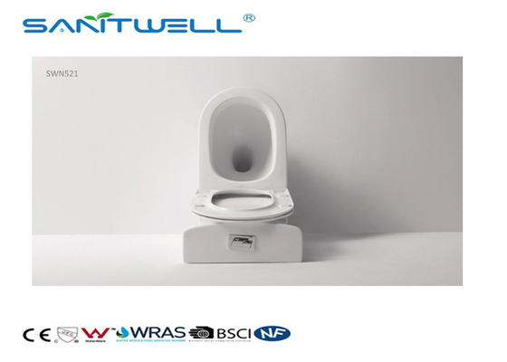 Washdown Close Coupled Toilet  Floor Standing Combination With Double Flushing