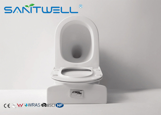 Washdown Close Coupled Toilet  Floor Standing Combination With Double Flushing