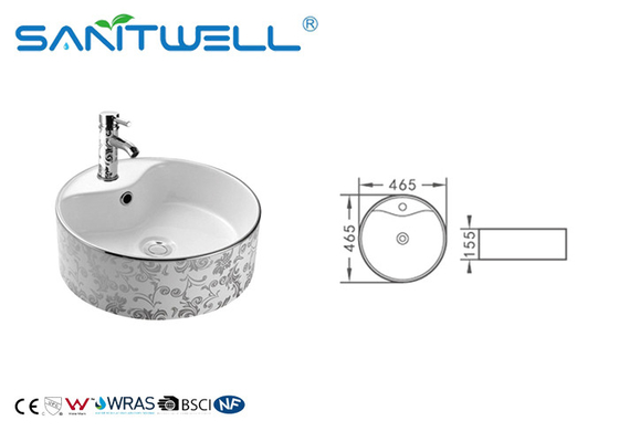 AB8002 Ceramic Art Basin Bathroom vanity sink above counter top