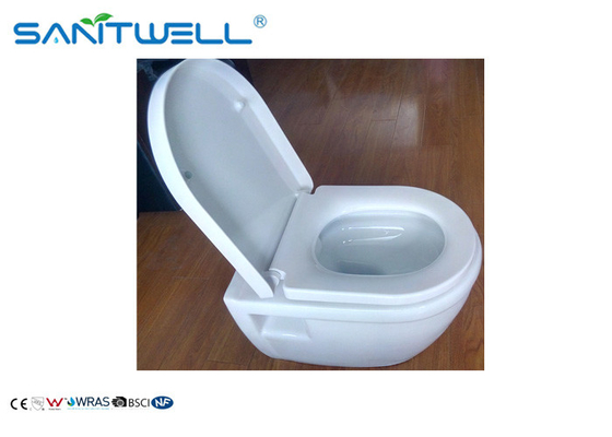 Ceramic Wall Mounted WC , Rimless WC Ceramic wall-hung pan 520*360*340mm