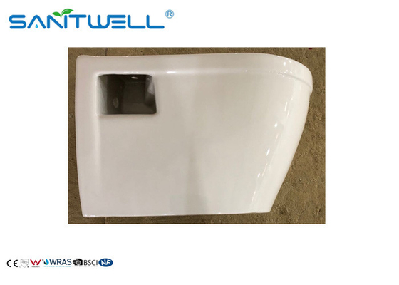 Ceramic Wall Mounted WC , Rimless WC Ceramic wall-hung pan 520*360*340mm