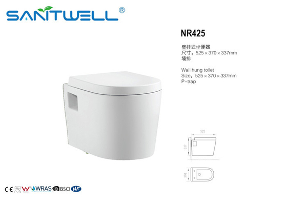 Sanitary Wares WC Concealed Cistern Toilet Two Piece White Water-Saving