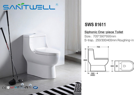 Building material  siphonic wc one piece ceramic toilet equipment