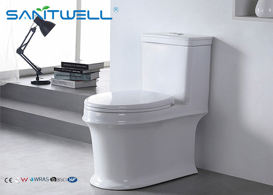Floor mounted siphonic dual flush toilet modern sanitary 730*390*725 mm Size