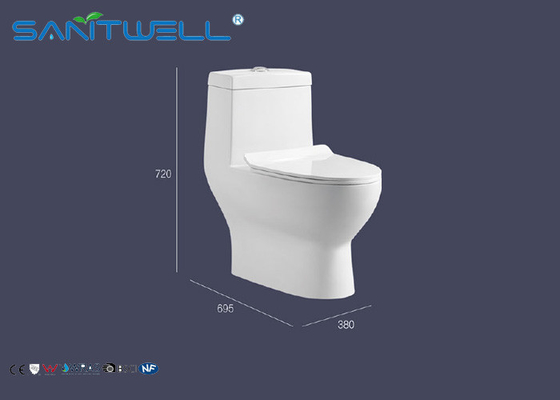 Washdown type 1 piece round toilet  red sanitary quality craft wc