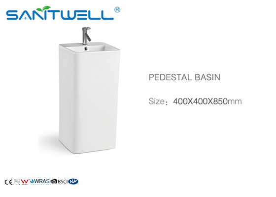 Coronis Bathroom Pedestal Basins , hand wash basin with pedestal