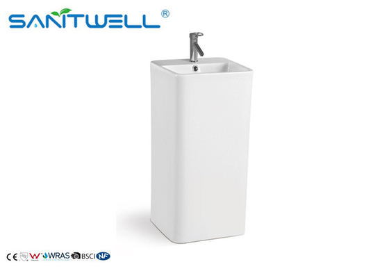 Coronis Bathroom Pedestal Basins , hand wash basin with pedestal