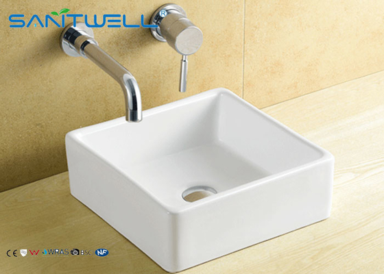 Ceramic Counter Top Wash Basin Sanitary Ware Factory Sink 380*380*135 mm Countertop Washbasin