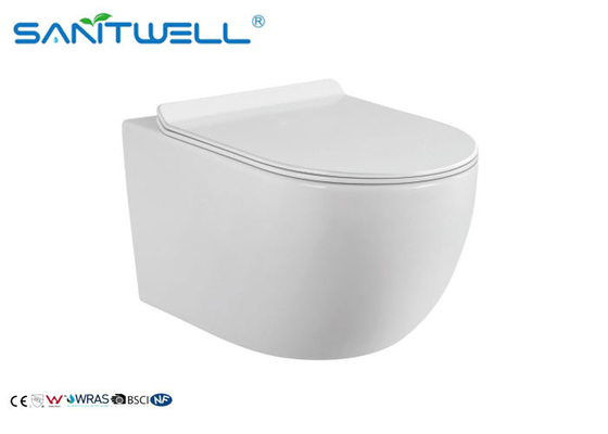 P trap Wall Mounted WC Class white ceramic material SWF325 molde