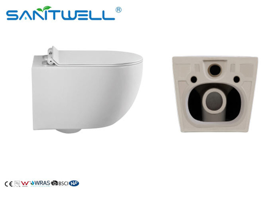 P trap Wall Mounted WC Class white ceramic material SWF325 molde
