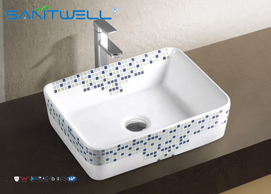 Fashion Ceramic Art Basin Matte Black Bathroom Sink 480*370*130 mm New Style
