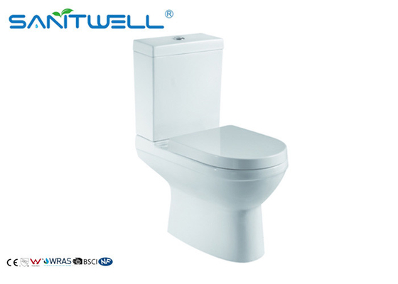 Bathroom washdown two piece toilet ceramic sanitary ware Temperature > 1280 °C