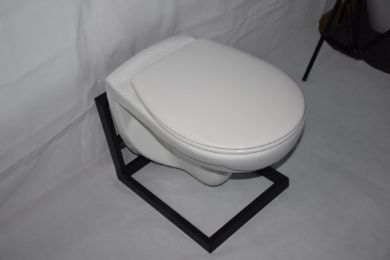 Wall Hung WC Economic Cheap Toilets Rimless Flushing Ceramic Toilets for European Market Bathroom Products