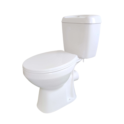 Cheap Price Classical Model Two Piece Toilets Washdown Flushing RImless White Color Toilets