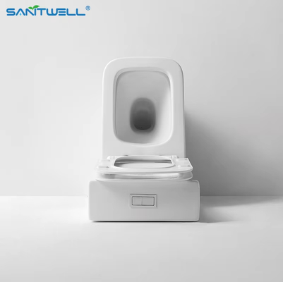 Rimless Toilet Wholesale Price Sanitary Ware New Design two Pieces Toilets for European Market