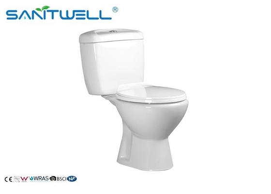Ceramic Close - Coupled WC Pan Open Back Two Piece White 660*382*758 mm