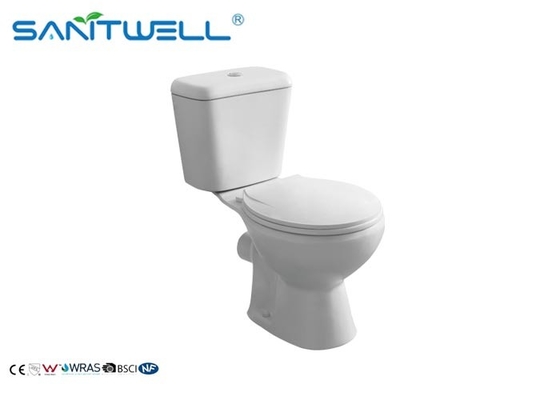 Two Piece Toilets Classic Back to Wall Close Coupled Toilet White 665*375*725 mm