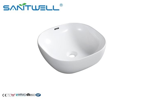 Australian Standard Ceramic Wash Basin 430 * 430 * 150 Mm With Mounting Kit