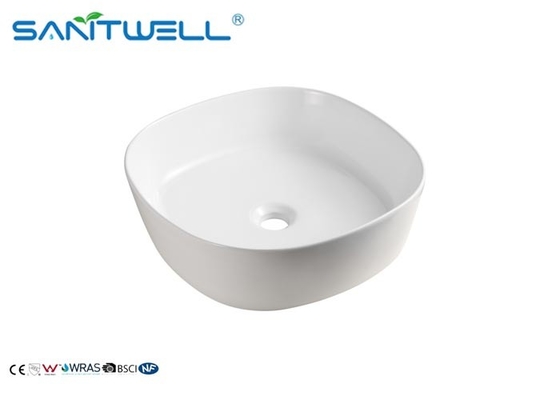 Colorful Ceramic Art Basin 440 * 440 * 135 Mm Mounting Hardware Included