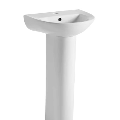 Chaozhou Small Size Wash Basins With Pedestal Sinks Wall Hung Ceramic Wash Basins WIth Cheap Price