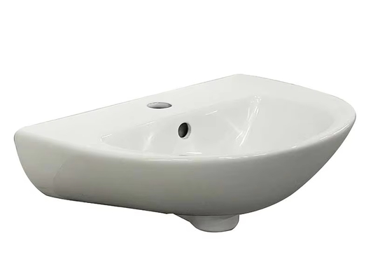 Chaozhou Small Size Wash Basins With Pedestal Sinks Wall Hung Ceramic Wash Basins WIth Cheap Price