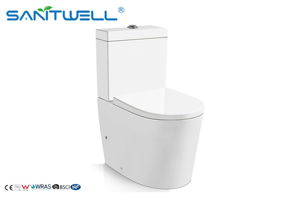 700 * 362 * 830mm Close Coupled WC ISO9001 Certificated With One Piece Cistern