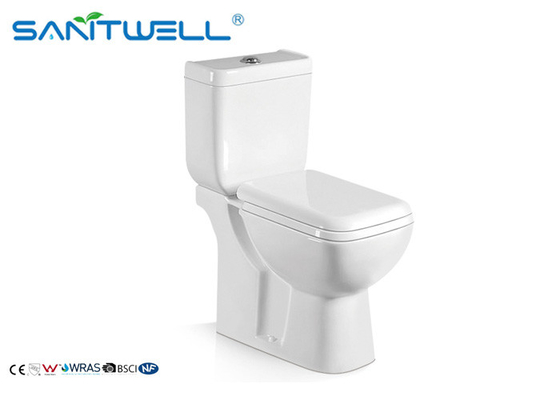 Contemporary Flush Ceramic Toilet Square Design With 5 Years Guarantee