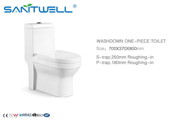 Popular Models Elegant Design Ceramic Toilet With Double Flushing Water System SWC2811