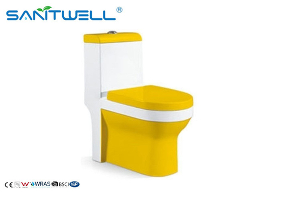 SWC211 Bathroom Toilet Suites 700*370*800 Mm / Ceramic Toilet Pan For Living Room