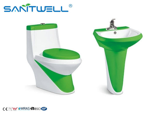 Luxury Commode Single Piece Toilet Bowl SWC311 730*410*720 Mm Ceramic Material