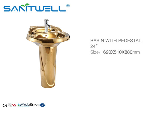 One Piece S Trap Gold Ceramic Toilet P Trap Water Closet Closestool